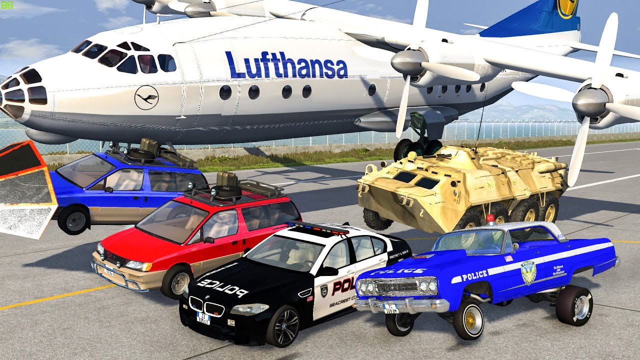 EPIC POLICE CHASES #43 - BeamNG Drive | CRASHdriven