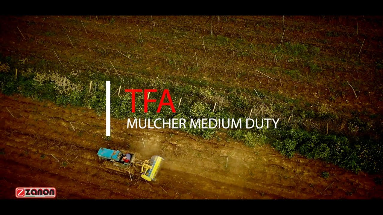 TFA 1600 mulcher medium duty with rounded right side | ZANON
