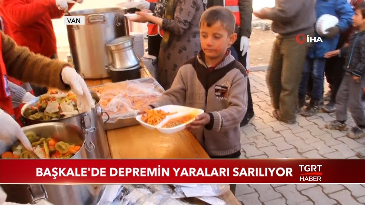 Van Başkale'de Depremin Yaraları Sarılıyor