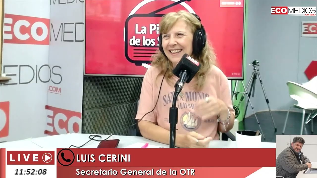 Luis Cerini (Secretario General Organización de Trabajadores Radicales) La Picadita de los Sábados