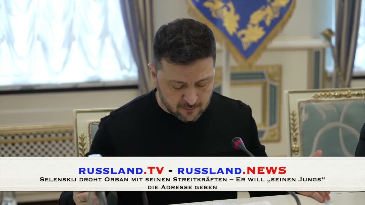Selenskij droht Orban mit seinen Streitkräften – Er will „seinen Jungs“ die Adresse geben