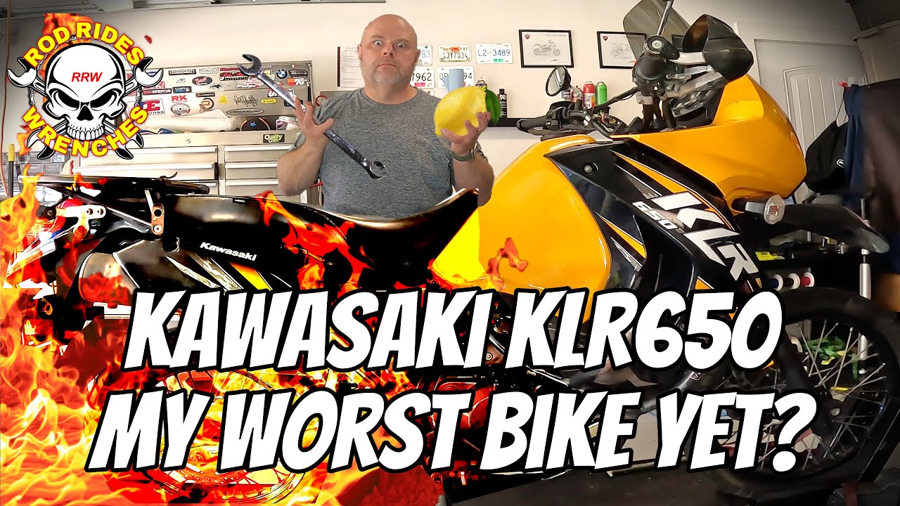 Kawasaki KLR 650 Restoration & History