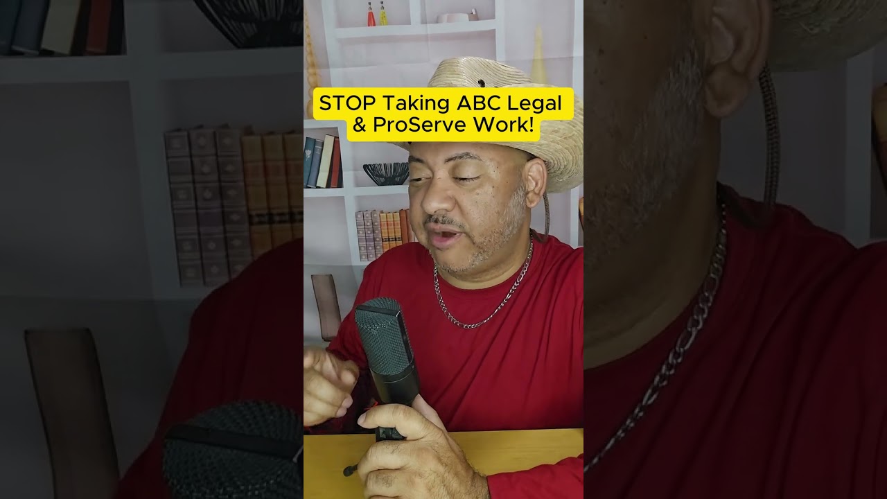 Why $25 Process Server Jobs from ABC Legal & ProServe Are Killing Your Business (Do This Instead)