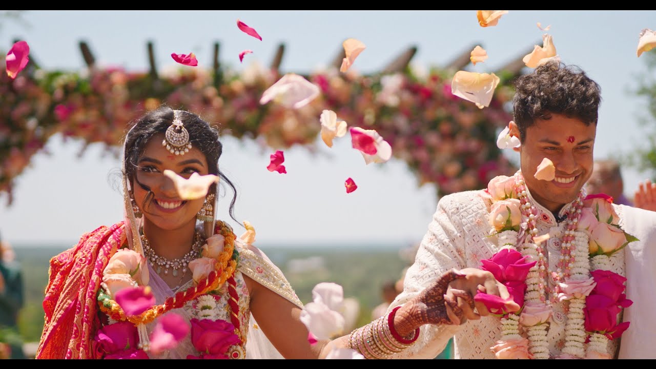 Indian Wedding Highlight Film at Canyonwood Ridge in Austin, Texas | Indian Wedding Videographer