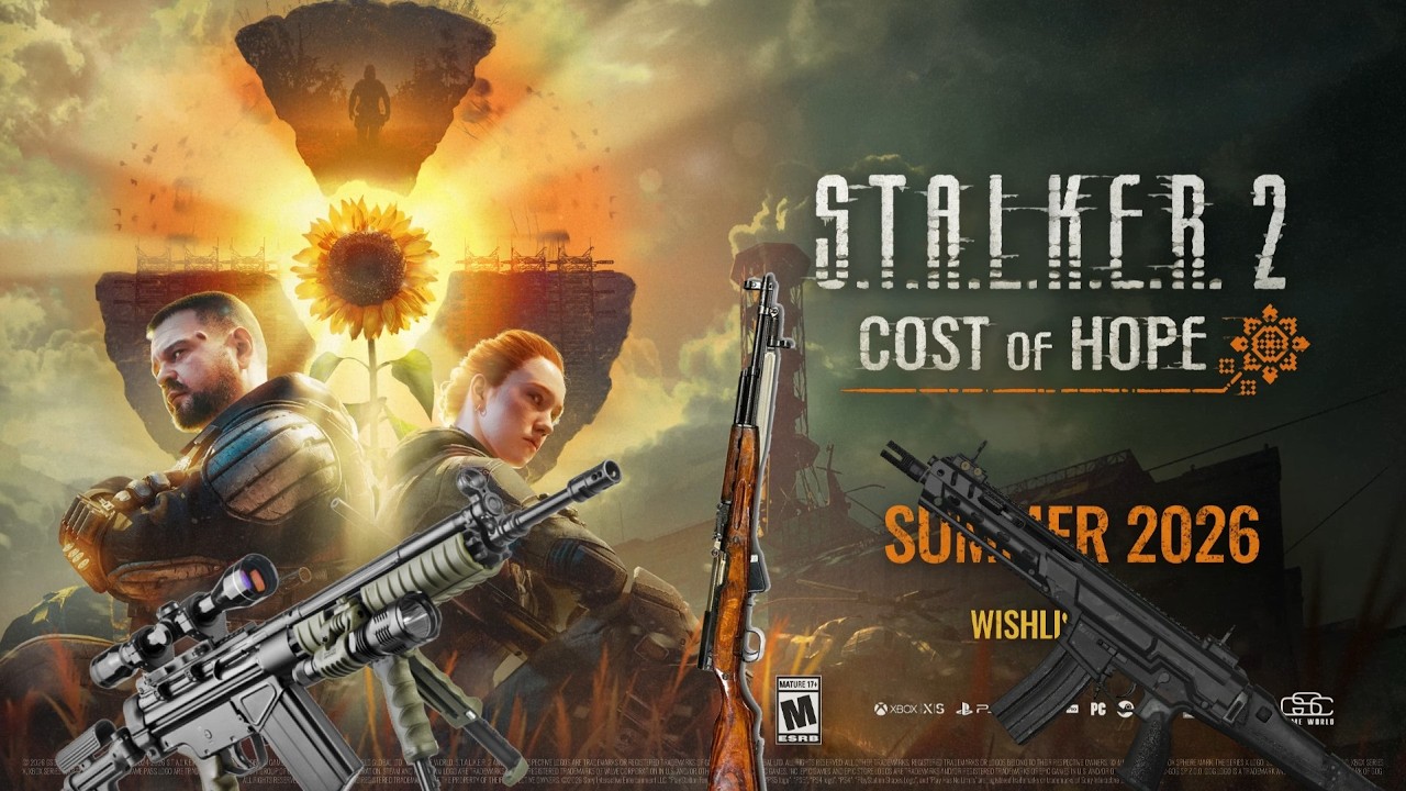 STALKER 2: COST OF HOPE DLC - NEW GUNS