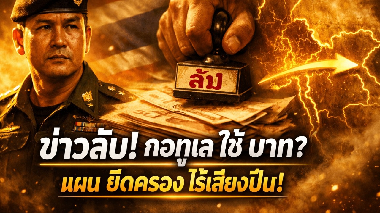 [ข่าวลับ!]ทำไมคนกอทูเลใช้เงินบาท? แผนยึดครองแบบไร้เสียงปืน