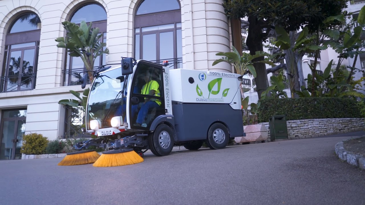 Kehrmaschine Dulevo D.zero&sup2; - 100% Elektisch & Emissionsfrei - ITL Toyota Gabelstapler