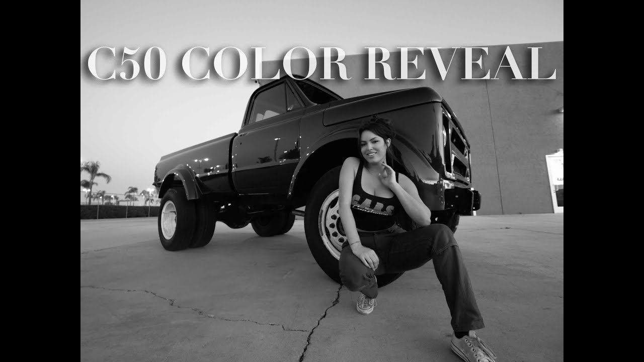 Представлен новый цвет Chevrolet C50 1972 года! - Констанс Нуньес