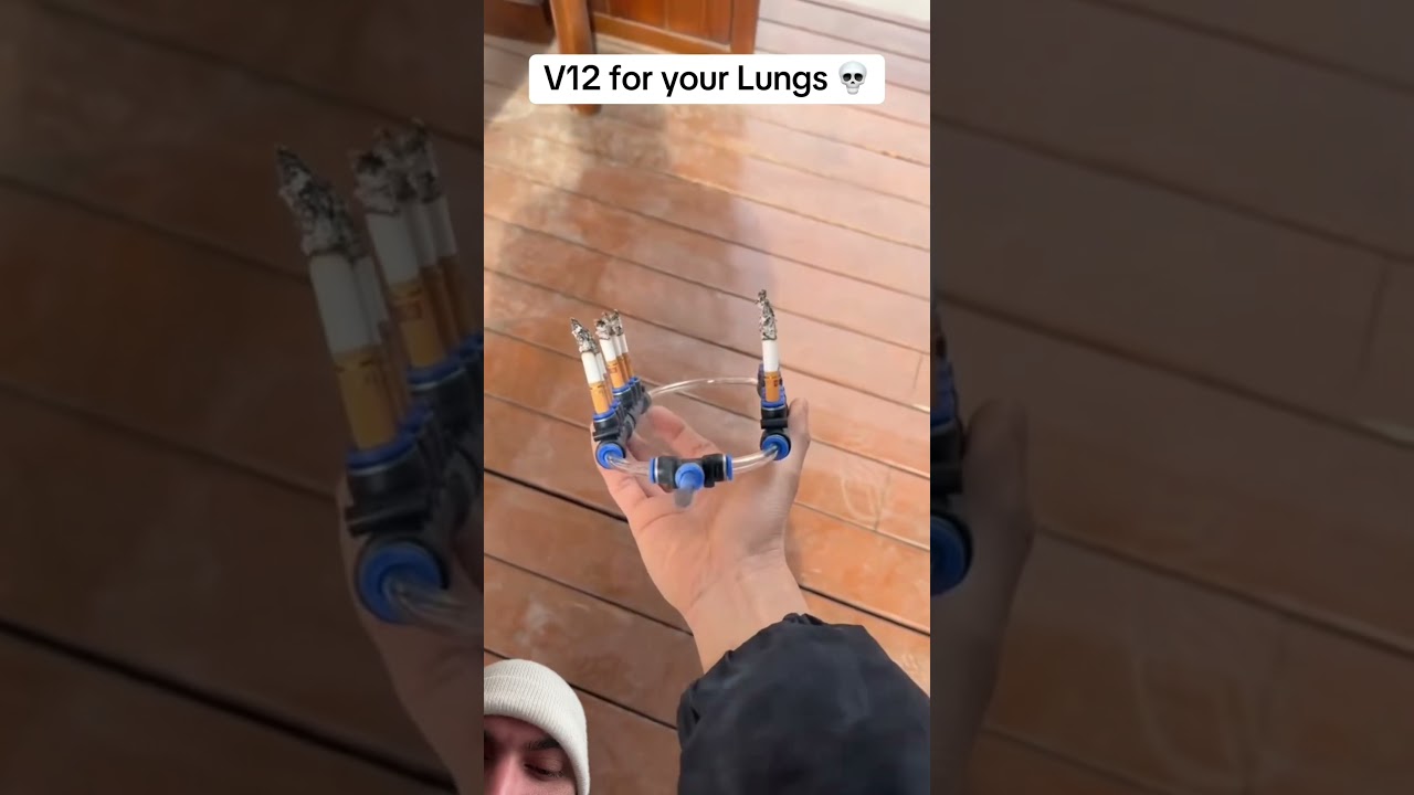 Zrobił V12 dla twoich płuc
