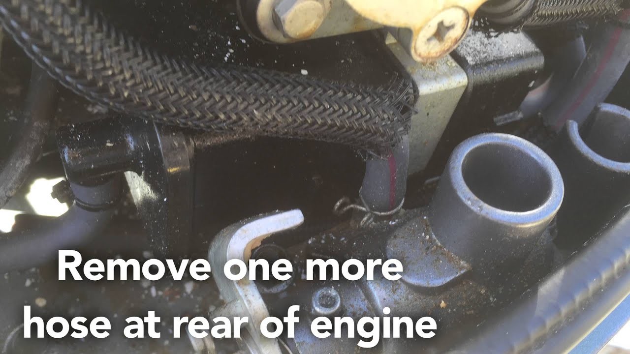Yamaha F150 Outboard - Powerhead removal and install Speedi Sleeve to fix oil leak