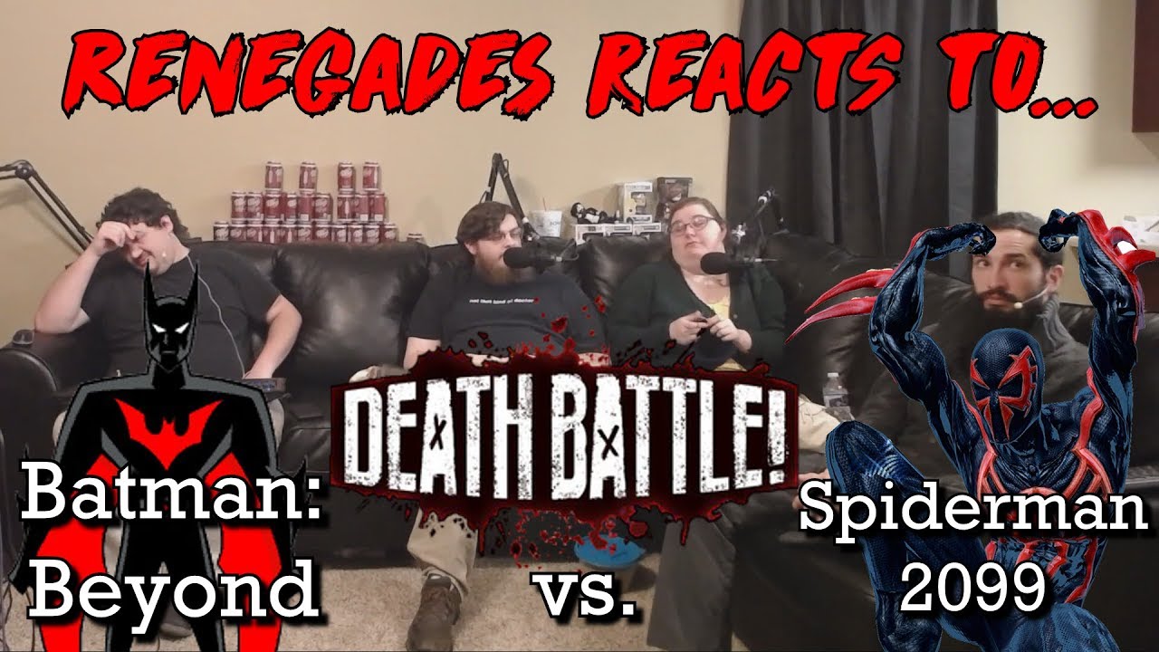 Renegades React to... Death Battle - Batman: Beyond vs. Spiderman 2099