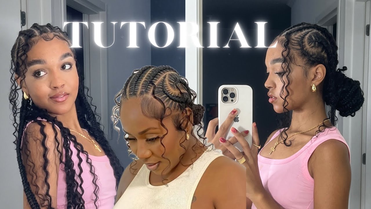 GHANA BRAIDS : APRENDA A FAZER SOZINHA 🫵🏽🩷