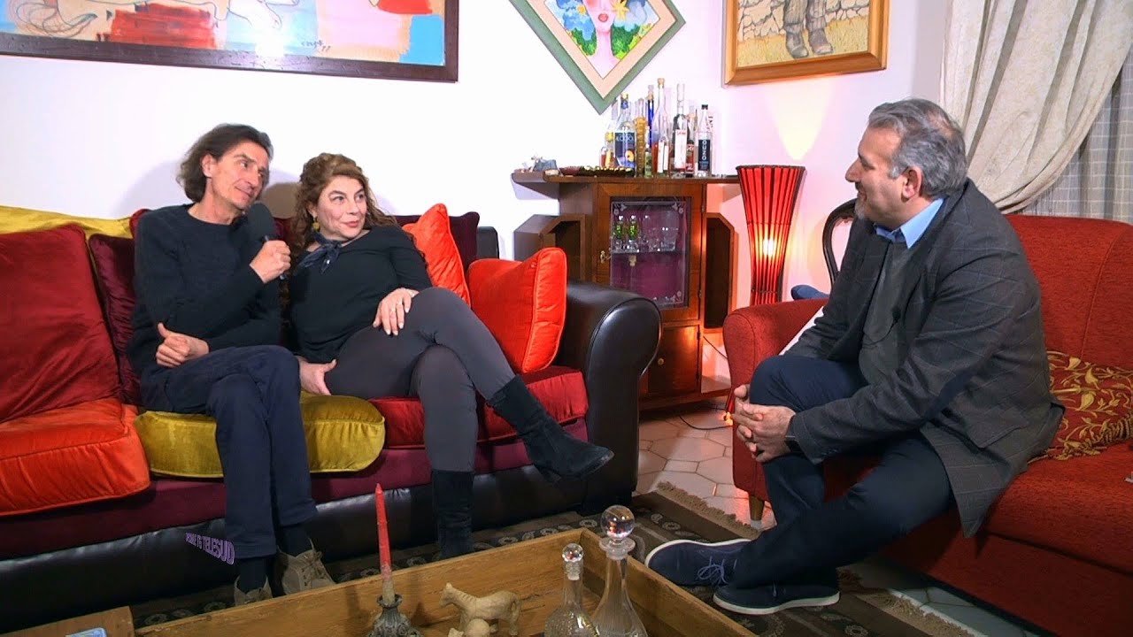 Tiziana Schiavarelli e Dante Marmone  Come in scena così in casa