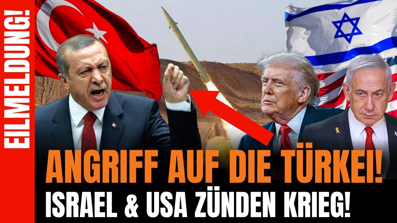 T&Uuml;RKEI 5 MINUTEN VOR KRIEG! Israel & USA starten Angriff auf Ankara &ndash; Erdoğan verhindert Weltkrieg!