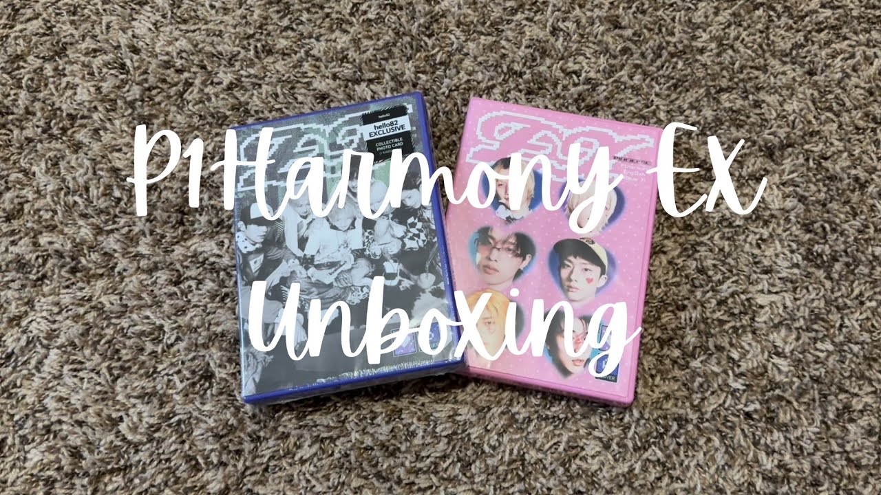 P1Harmony EX Unboxing