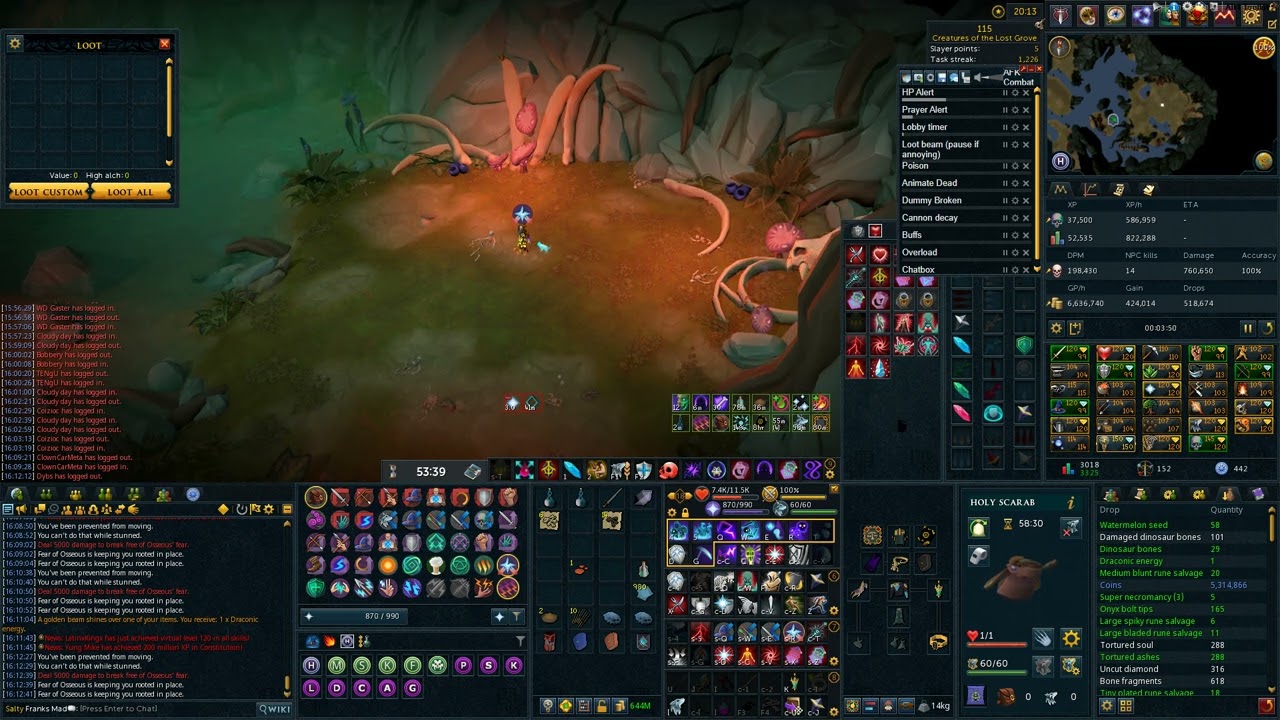 Osseous AFK Example