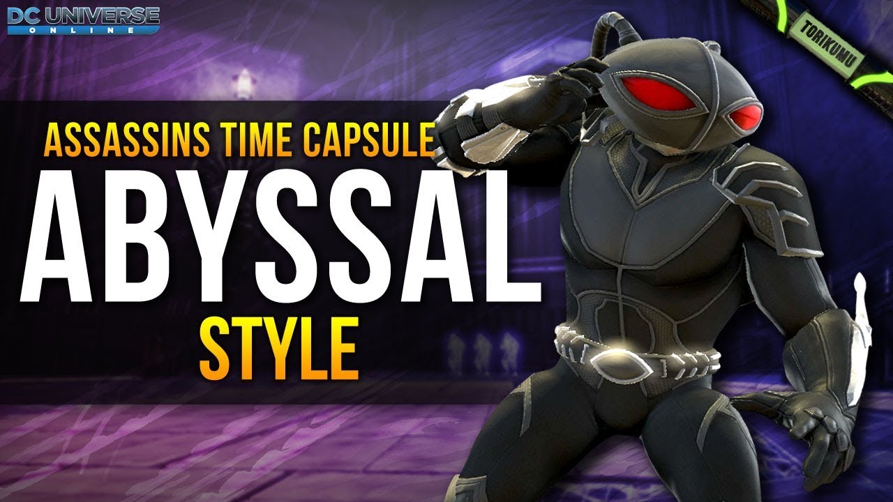 DCUO: Abyssal Style (Inspired by Black Manta) | Assassins Time Capsule
