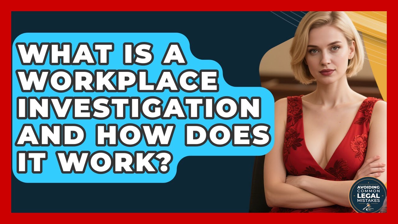 What Is A Workplace Investigation And How Does It Work? - Avoiding Common Legal Mistakes