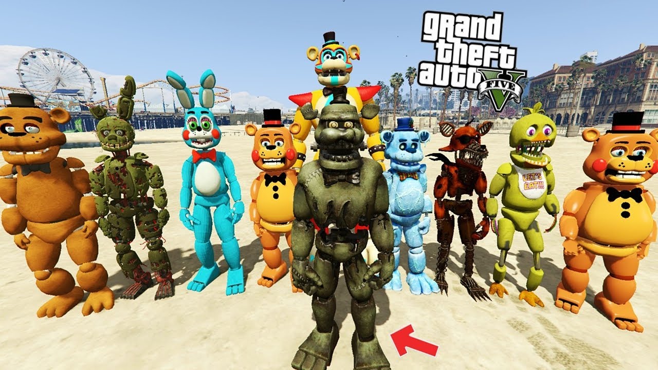 FİVE NİGHT AT FREDDY'S YENİ KARDEŞİ DEADBEAR - GTA 5