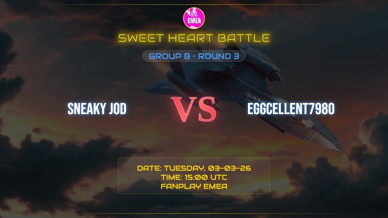 SNEAKY JOD vs  EGGCELLENT7980 | R3 | G.B | SHB | FNP EMEA