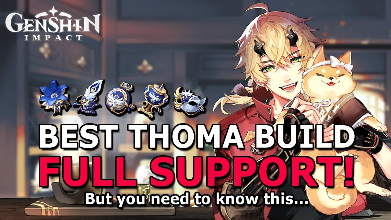 BEST THOMA FULL SUPPORT BUILD! BUT YOU NEED TO KNOW THIS... - GENSHIN IMPACT #201
