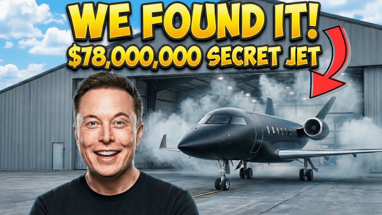Elon Musk&rsquo;s Secret $78M Private Jet