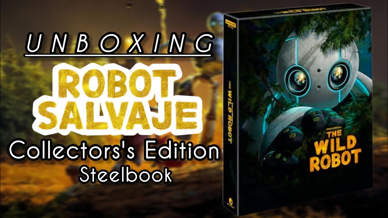 Robot Salvaje | Steelbook | Collectors's Edition | 4K | BluRay |