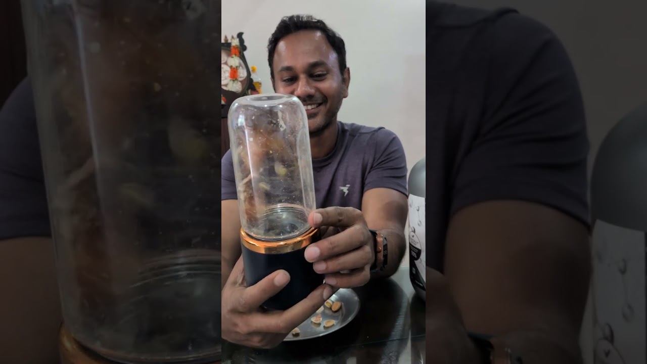 Qlect portable blender for whey shake, dry fruits