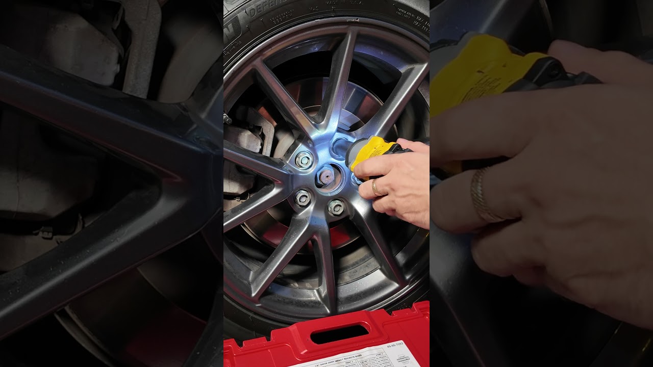 Is this SMALL DEWALT impact wrench STRONG enough for car wheels ( Dewalt DCF921 )