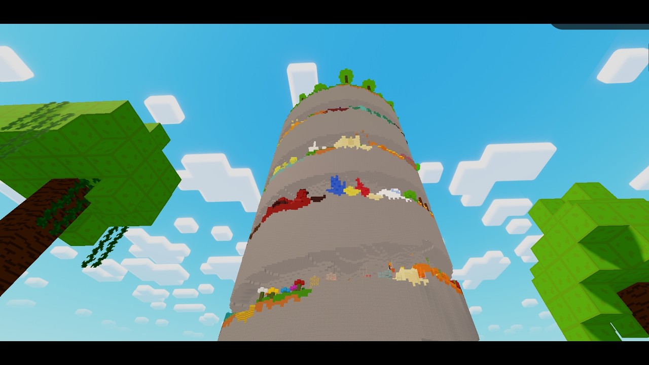 Completing the Parkour Spiral |  ̶M̶i̶n̶e̶c̶r̶a̶f̶t̶  Roblox