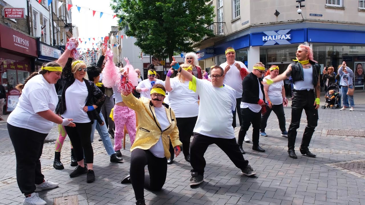 Ramsgate flashmob with Margate Pride