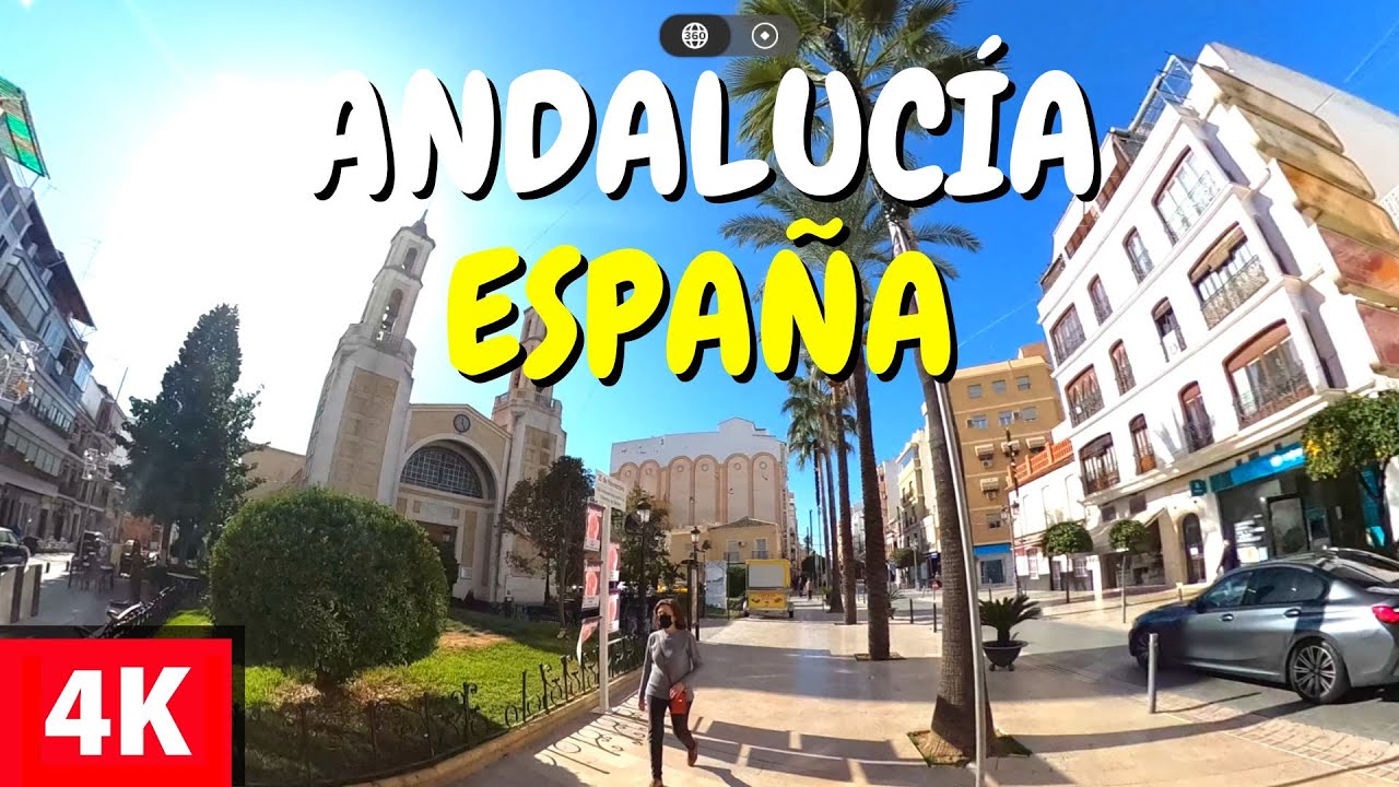 #video4k ⭐ Caminando por los Pueblos de España 🇪🇸 Puente Genil, Córdoba en Invierno (4k HDR)