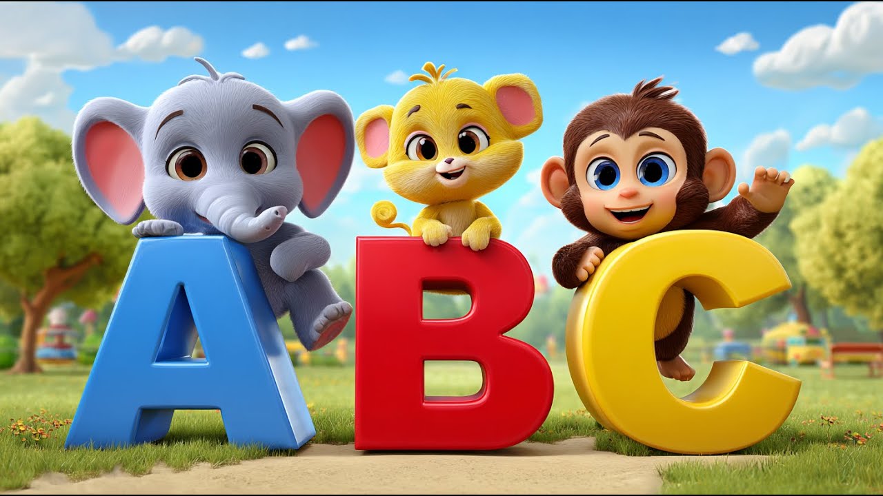 Mengenal Huruf dengan Lagu ABC - Belajar Abjad Sambil Bernyanyi untuk TK dan PAUD
