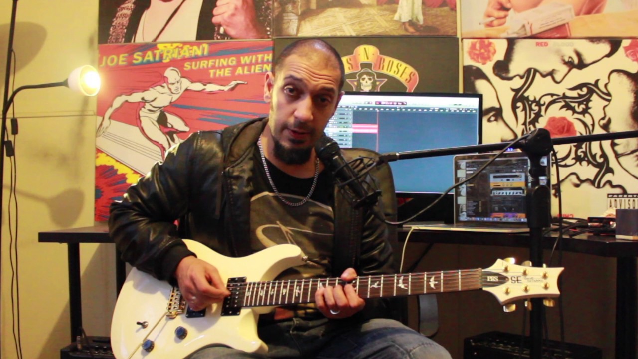 How to play ‘Between The Hammer And The Anvil’ by Judas Priest Guitar Solo Lesson w/tabs