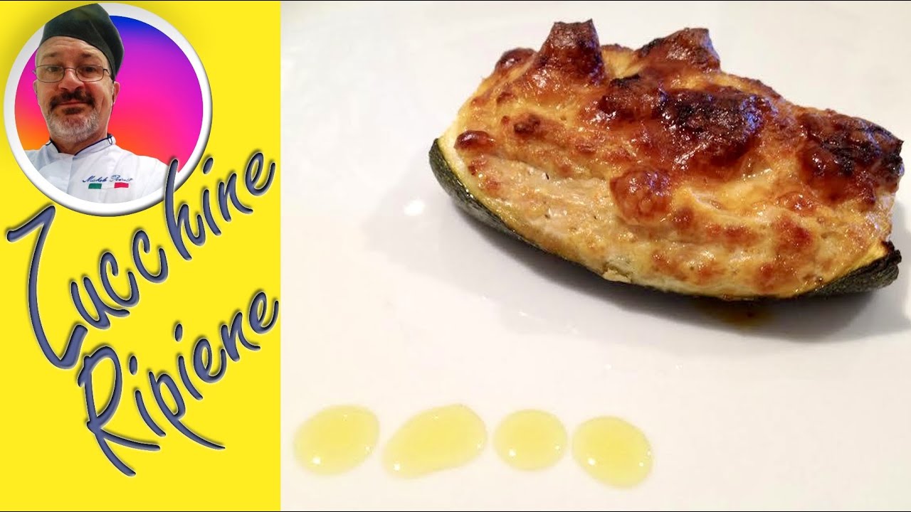 Zucchine ripiene #zucchini #zucchine #ricette