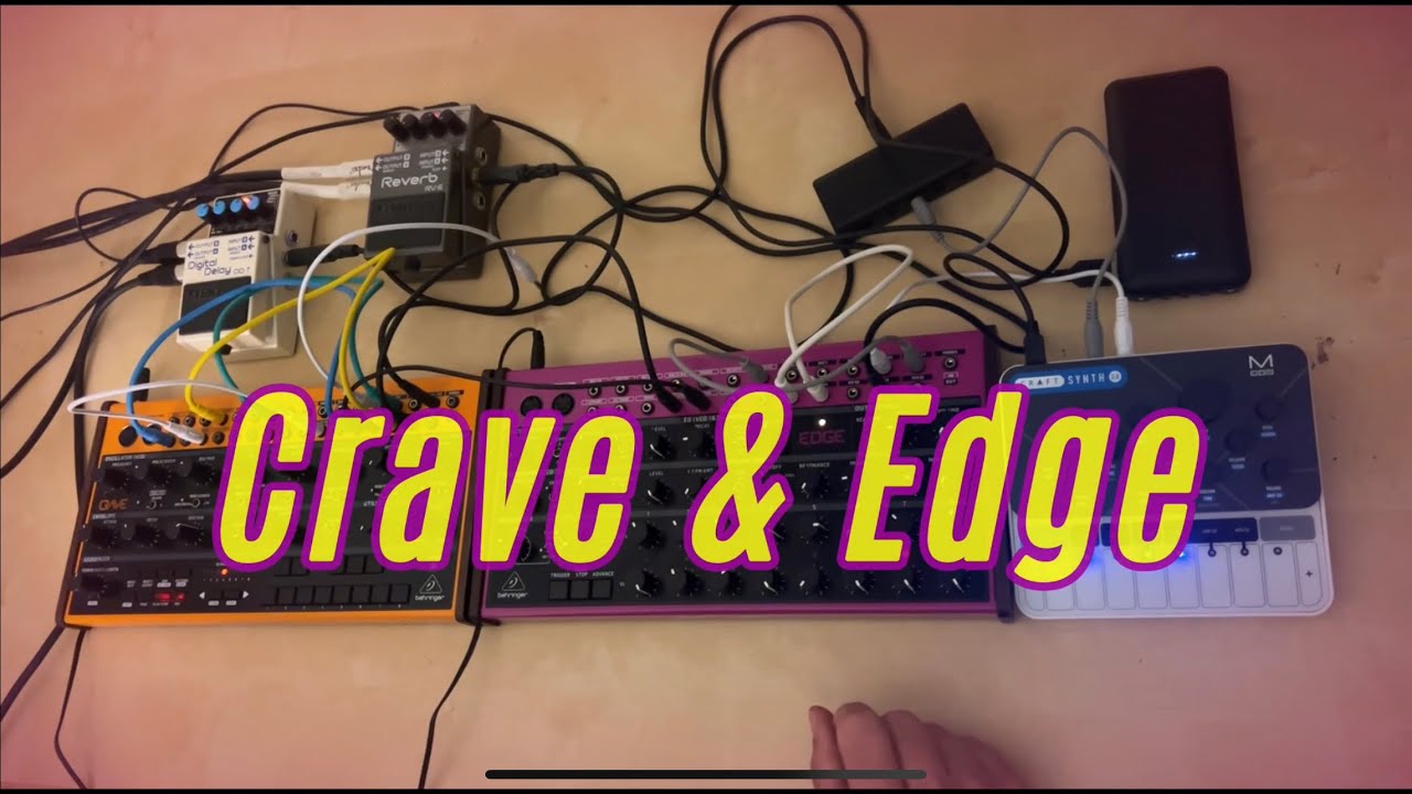 Behringer Crave & Edge, Modal Craftsynth - Dreamy Sequence