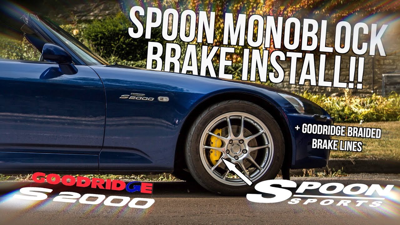 Installing My Dream JDM Brakes On The S2000!! Spoon Monoblock Callipers! 4K