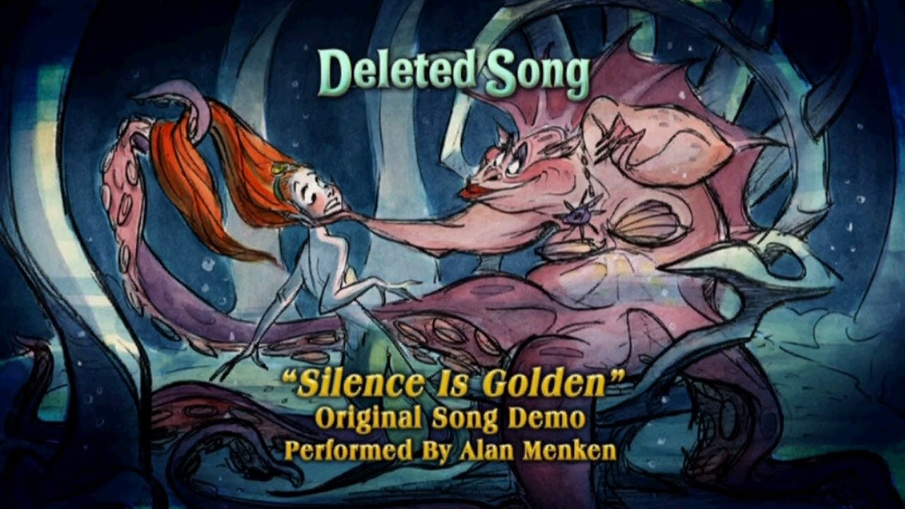 The Little Mermaid Deleted Song - Silence is Golden