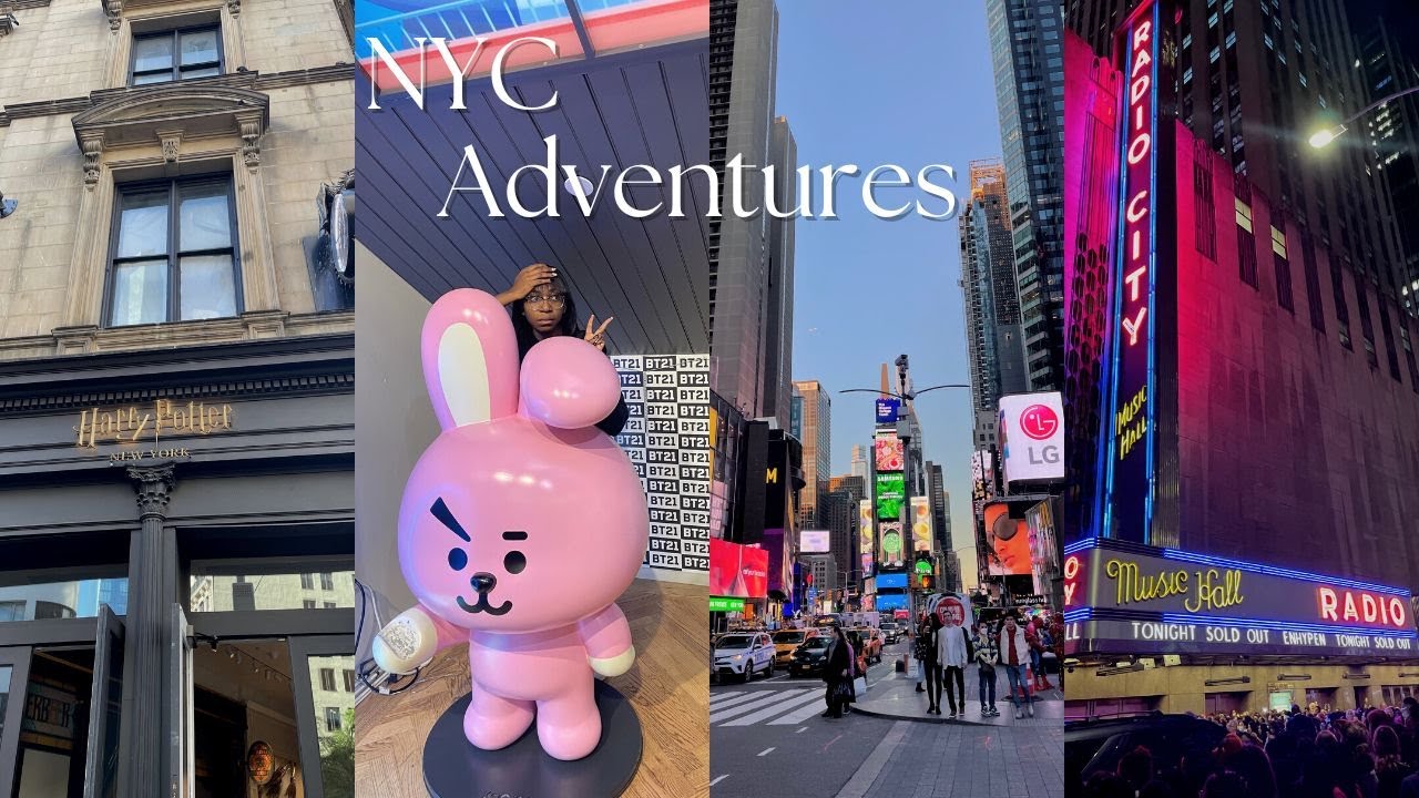 [ENGENE-loG]  NYC Line Friends Store, Harry Potter Store, & Enhypen Manifesto Concert 🧡