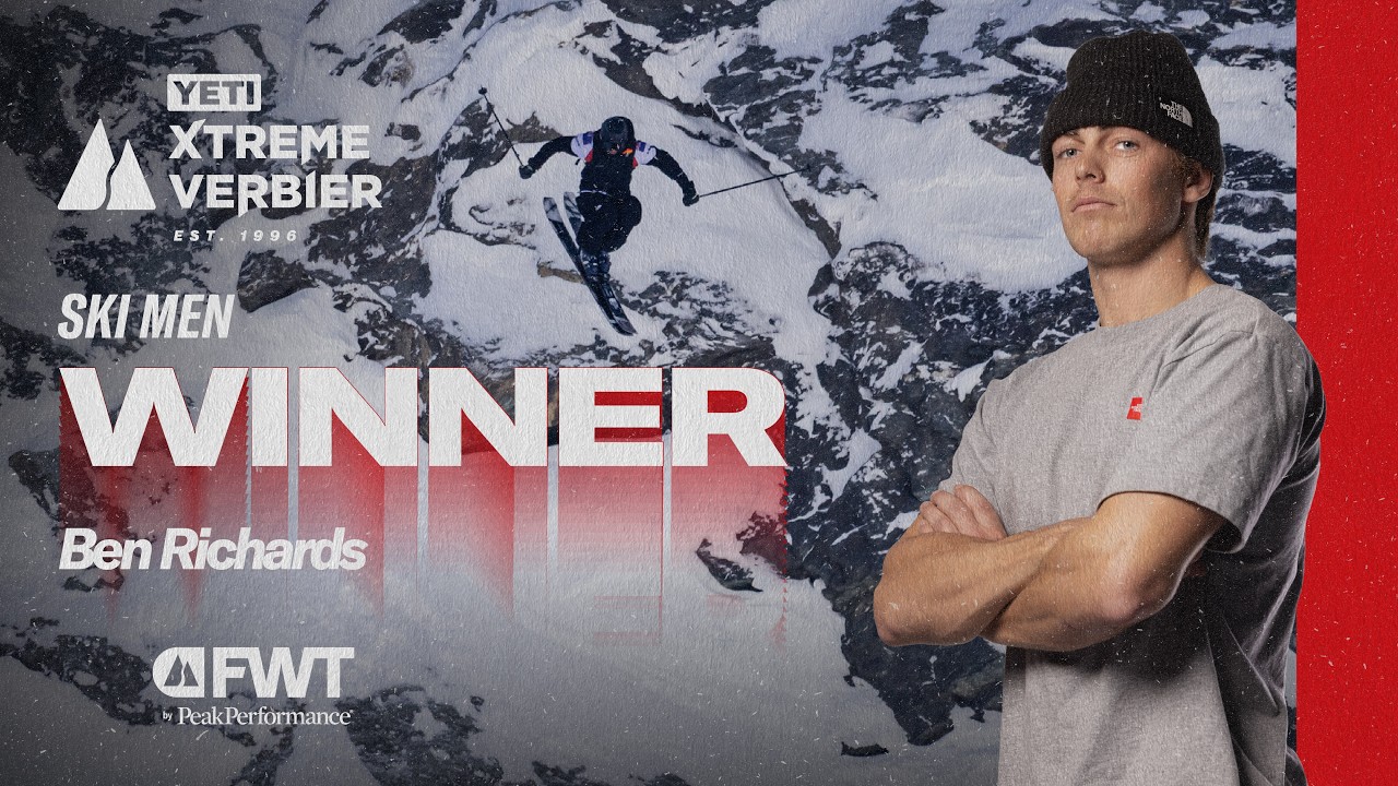 Победный заезд среди мужчин на горнолыжном курорте | 2026 FWT YETI XTREME VERBIER