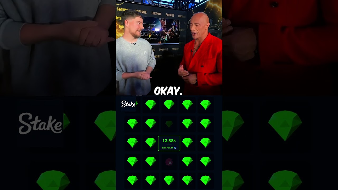 The Rock VS MrBeast for $100,000 🎃 