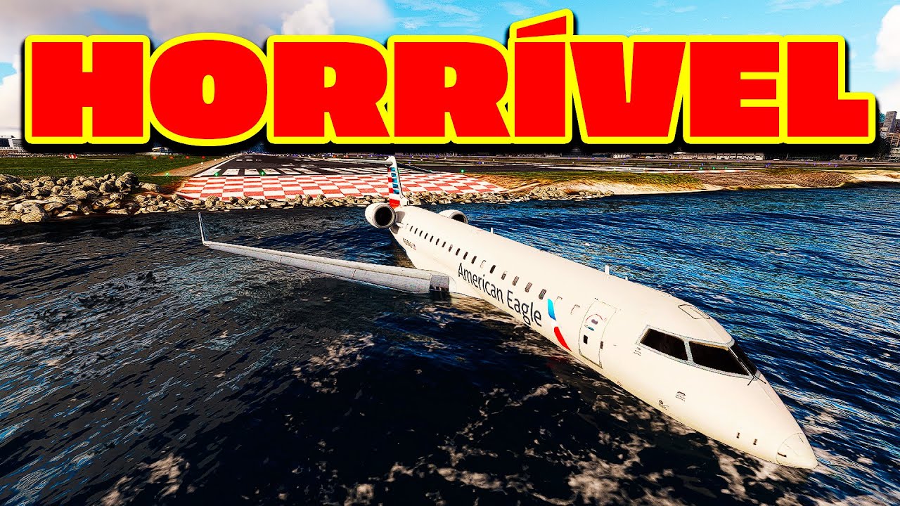 Testei o avião grátis pior avaliado pro Microsoft Flight Simulator