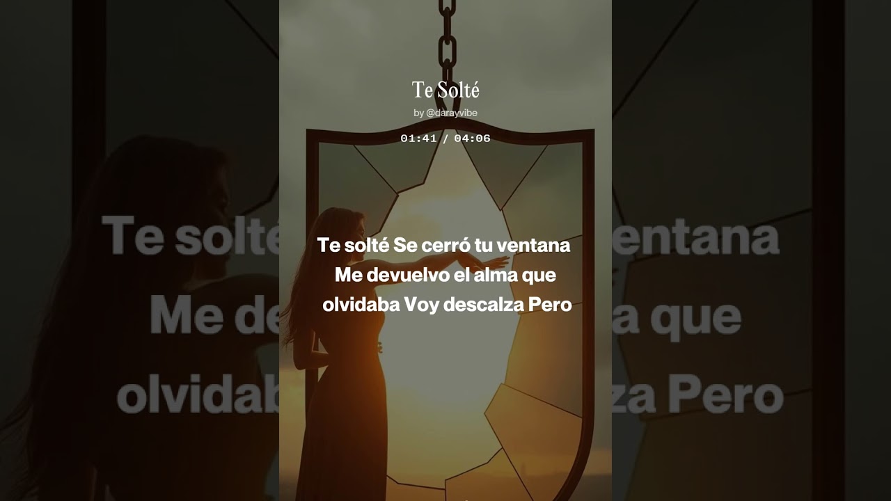 Te solté #musica#musicaviral#nuevamusica#poplatino#rnb#baladapop#cancionnueva#artistanueva#