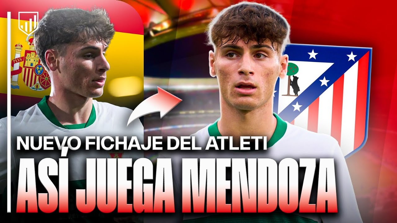 ¡ASÍ JUEGA RODRIGO MENDOZA! ANALIZAMOS EL ÚLTIMO FICHAJE DEL ATLETI