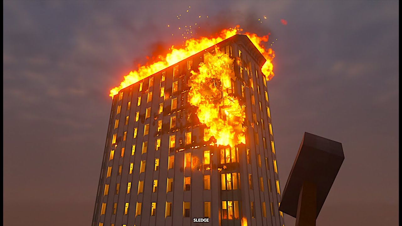 I SET a LUXURY HOTEL on FIRE — Fire Alarm Failed | Teardown
