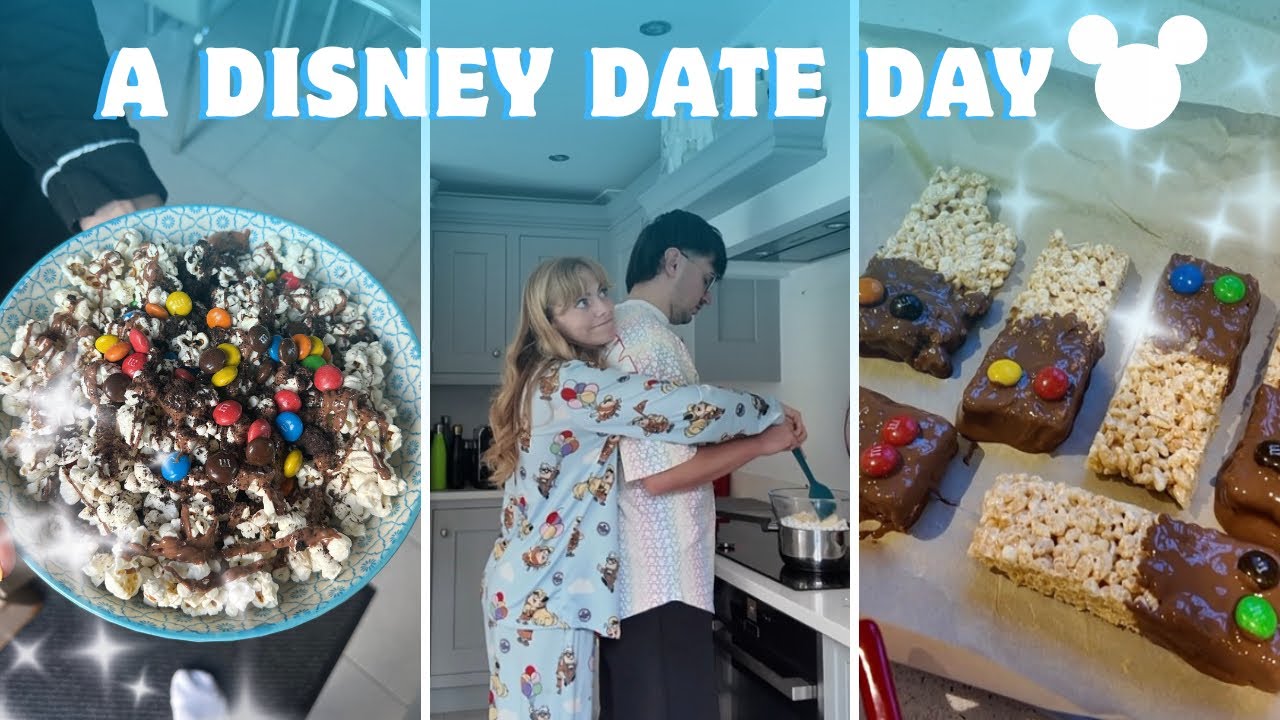 WE MADE DISNEY MAIN STREET POPCORN🍿and more disney snacks ✨❤️
