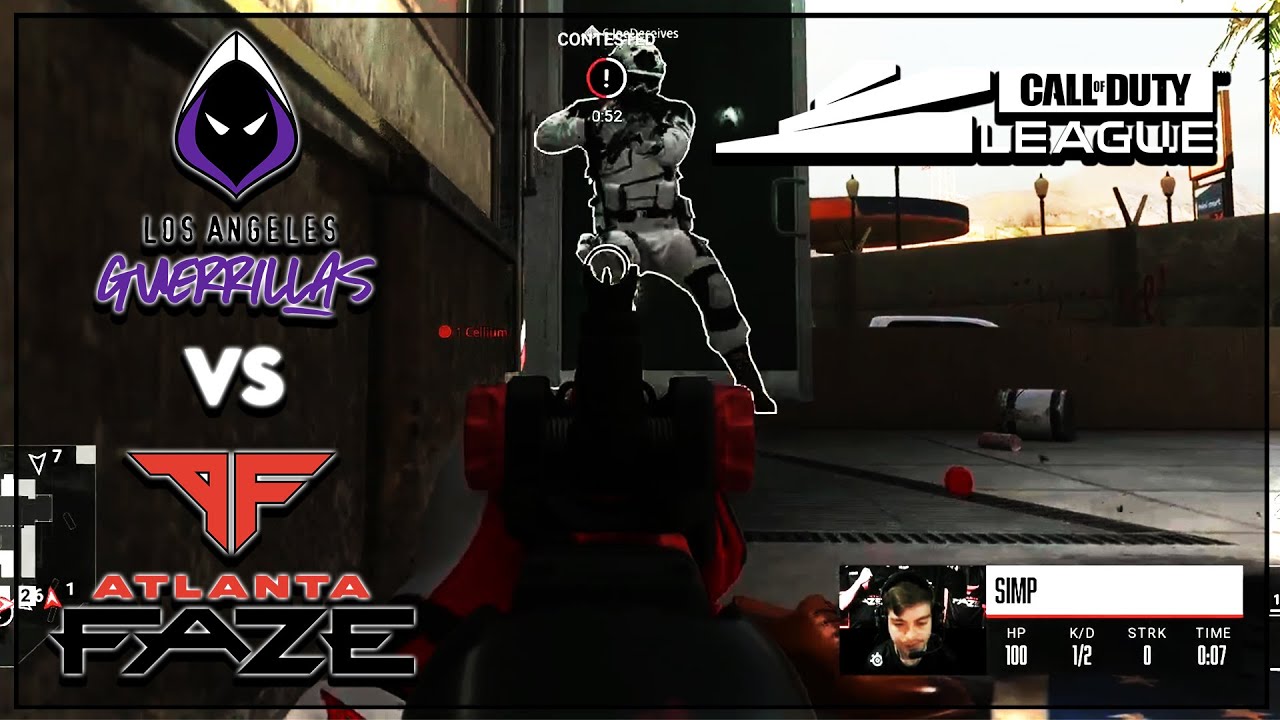 Atlanta Faze vs LA Guerrillas | Call Of Duty League 2023 Major 1 #CDL2023