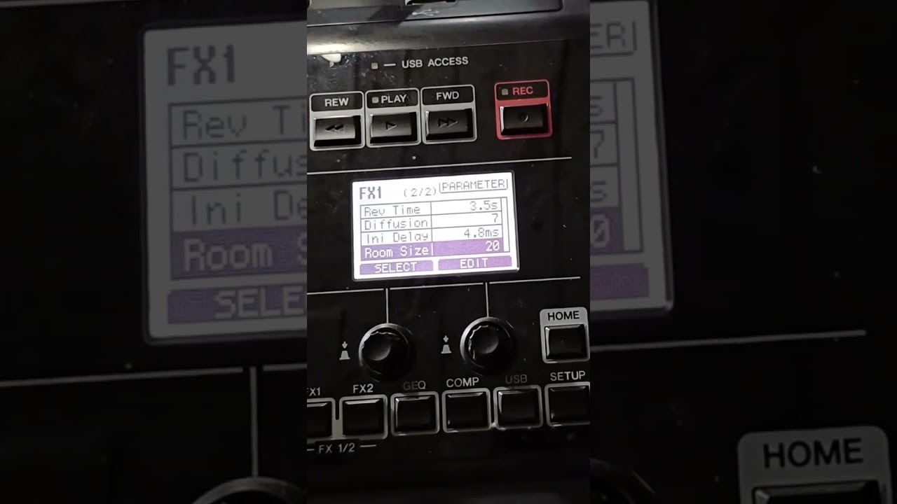 Yamaha MGP32x Reverb settings  #shorts