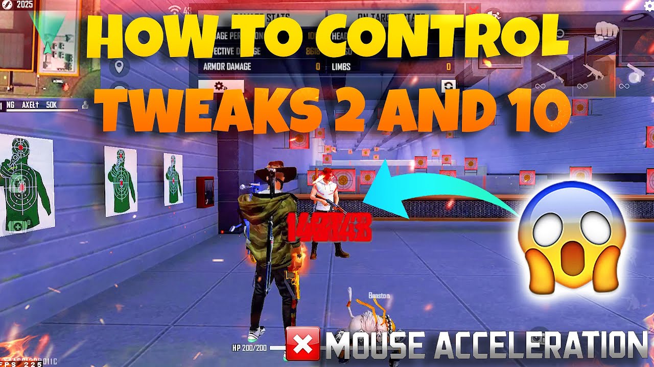 How to Control Tweaks 2 and 10 in BlueStacks