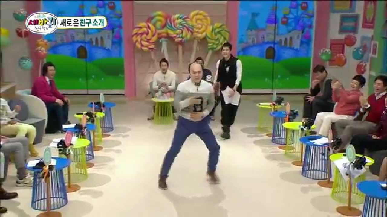[World Changing Quiz Show] 세바퀴 - Kim Kwang-kyu dance battle with Jackson 김광규, 박진영 '허니'댄스 20150307